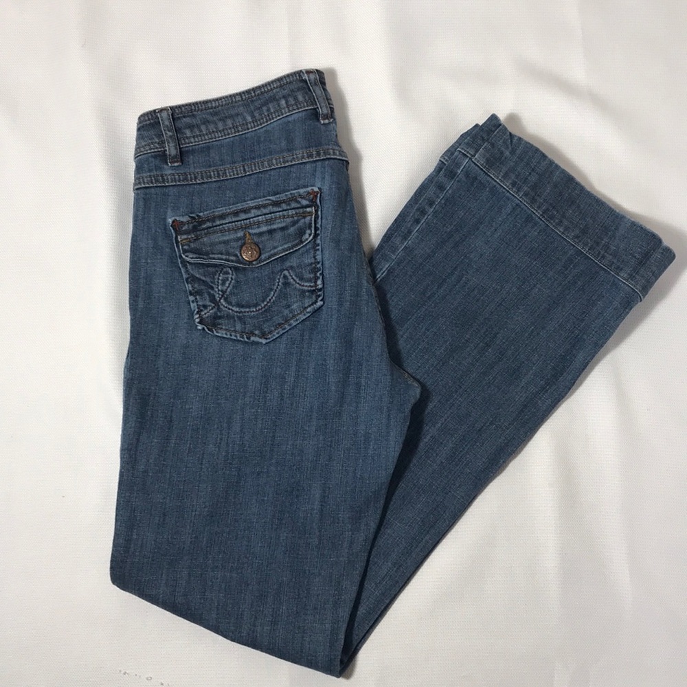 CAbi Blue Jeans Size 8